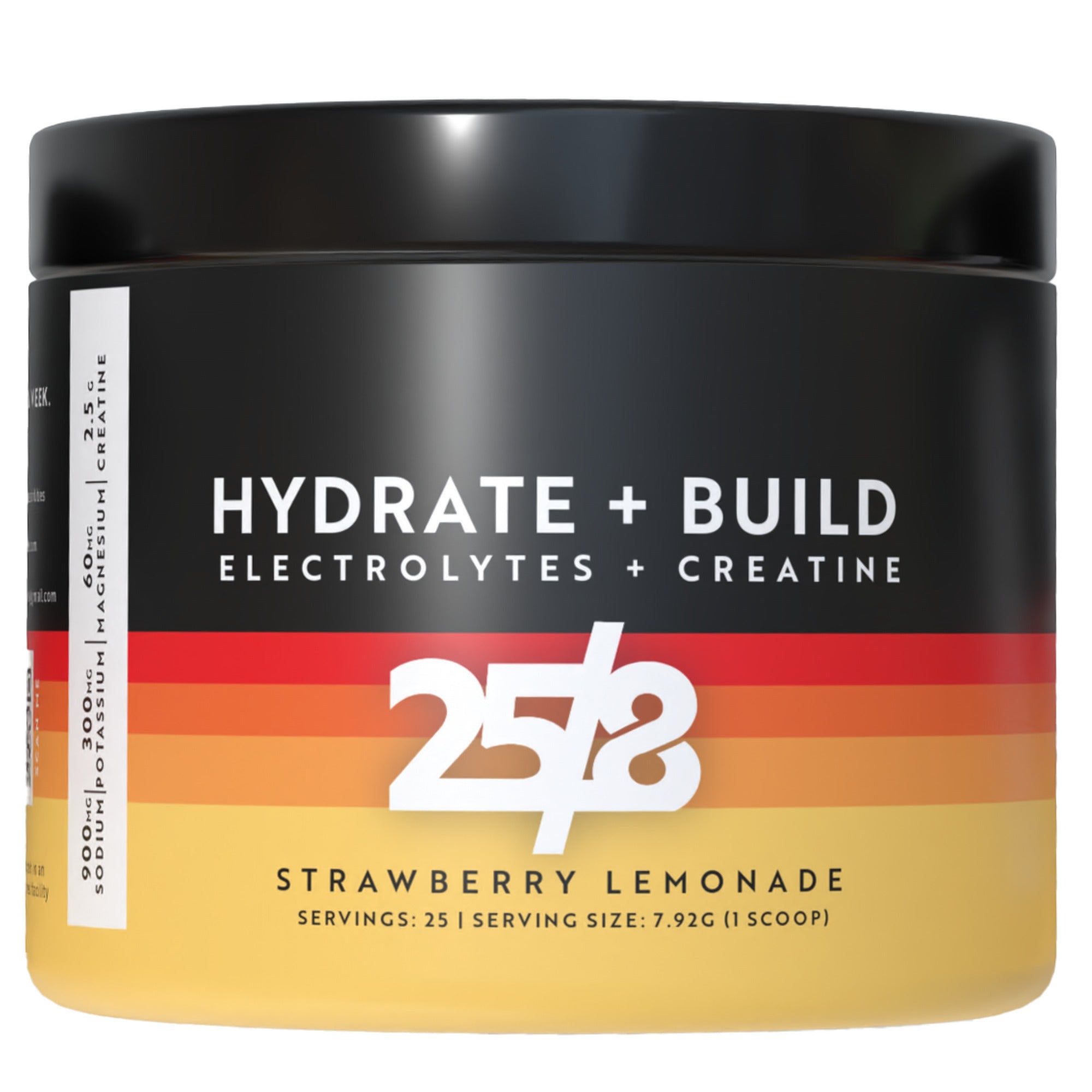 Hydrate + Build Supplement - Hydration & Muscle Recovery Formula – 25/8 ...